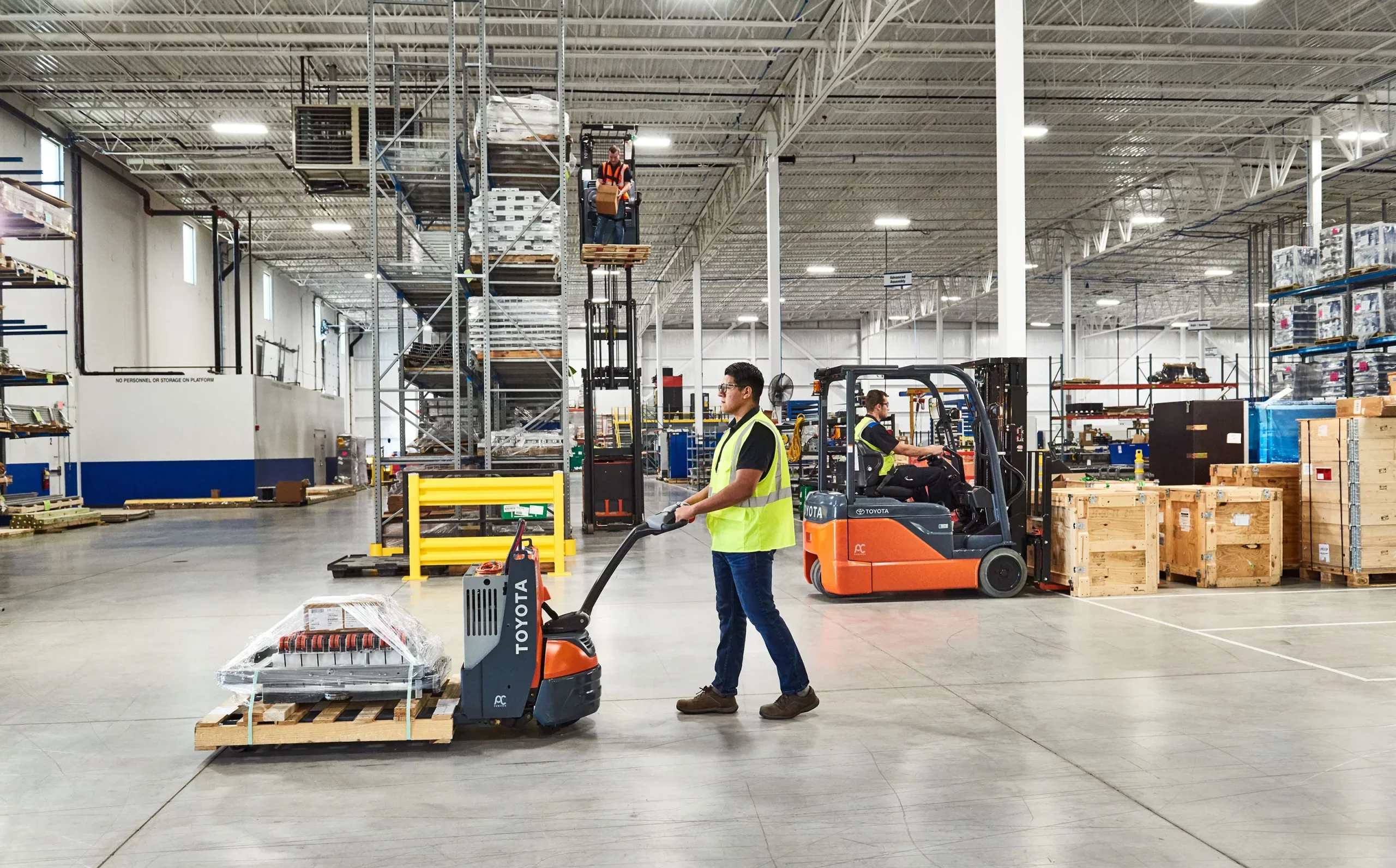 What steps should be taken to reduce damage to forklifts?